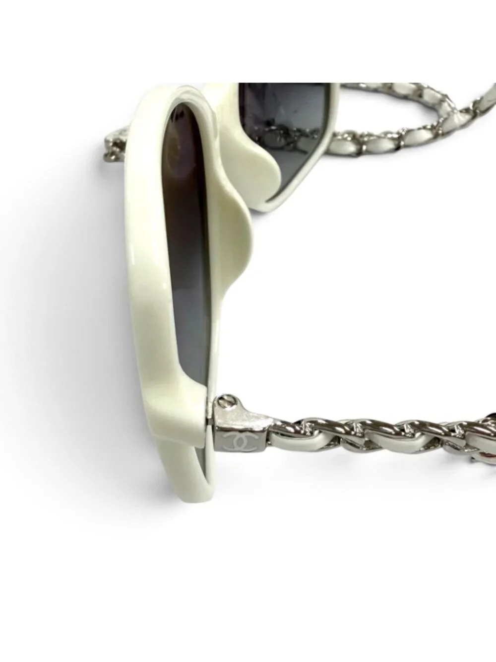 Chanel Square Eyewear White